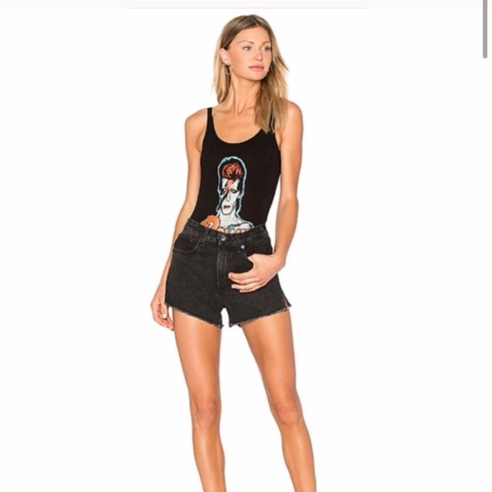 Rag and Bone Black Denim shorts - Picture 7 of 7